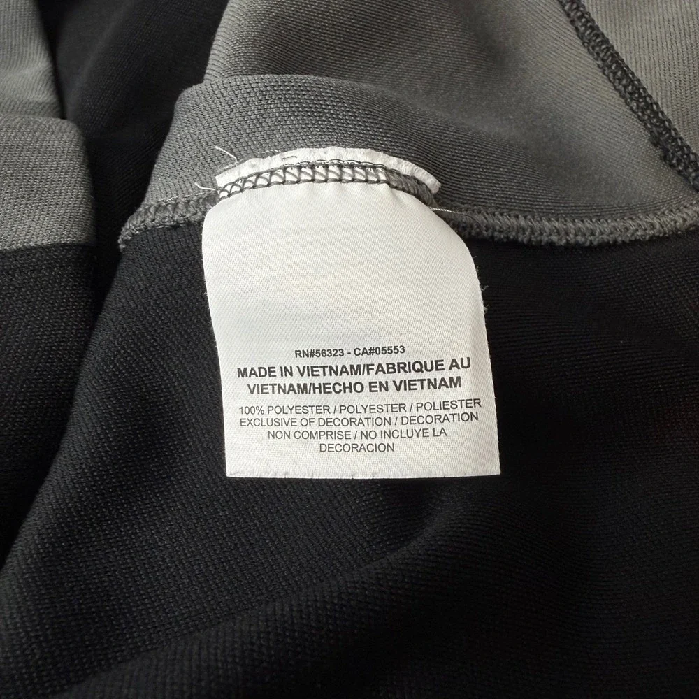 Nike Golf Mens Dri Fit 1/4 Zip Pullover L Black US Golf Embroidery Activewear
